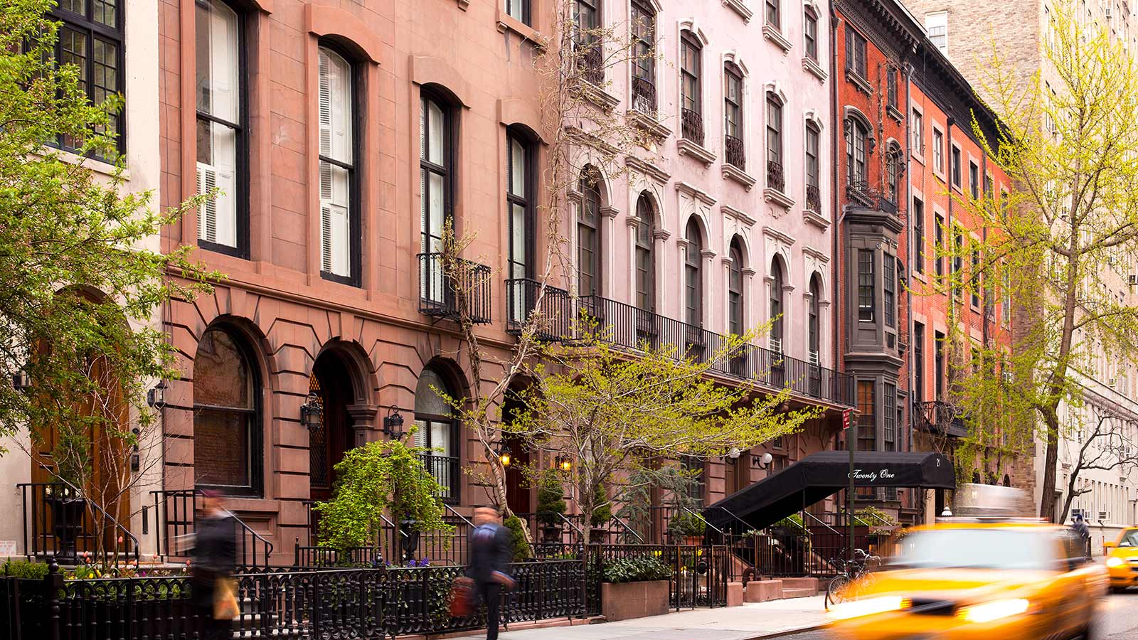 Residential apartements at Greenwich Village in New York City